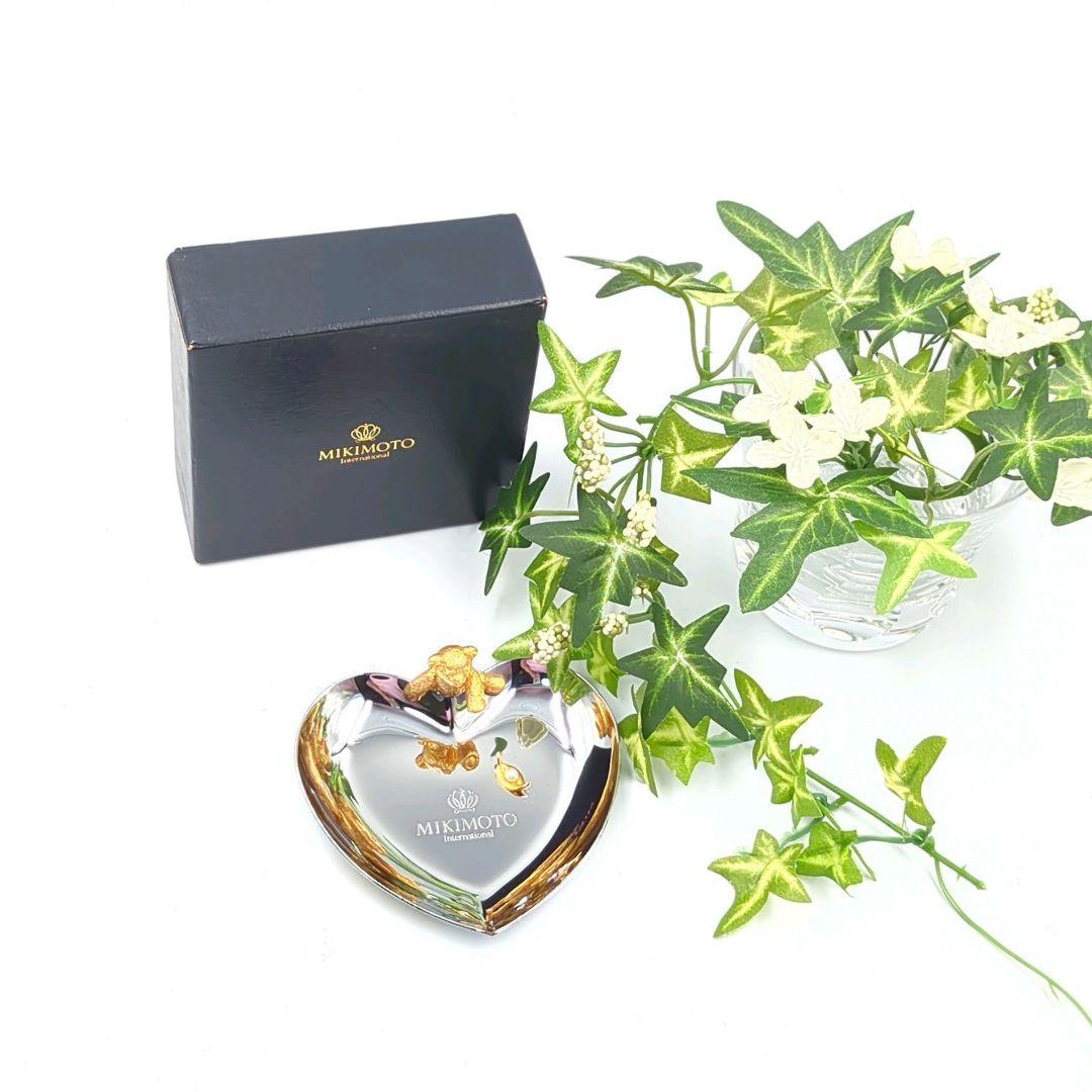 MIKIMOTO ハート型アクセサリーケース