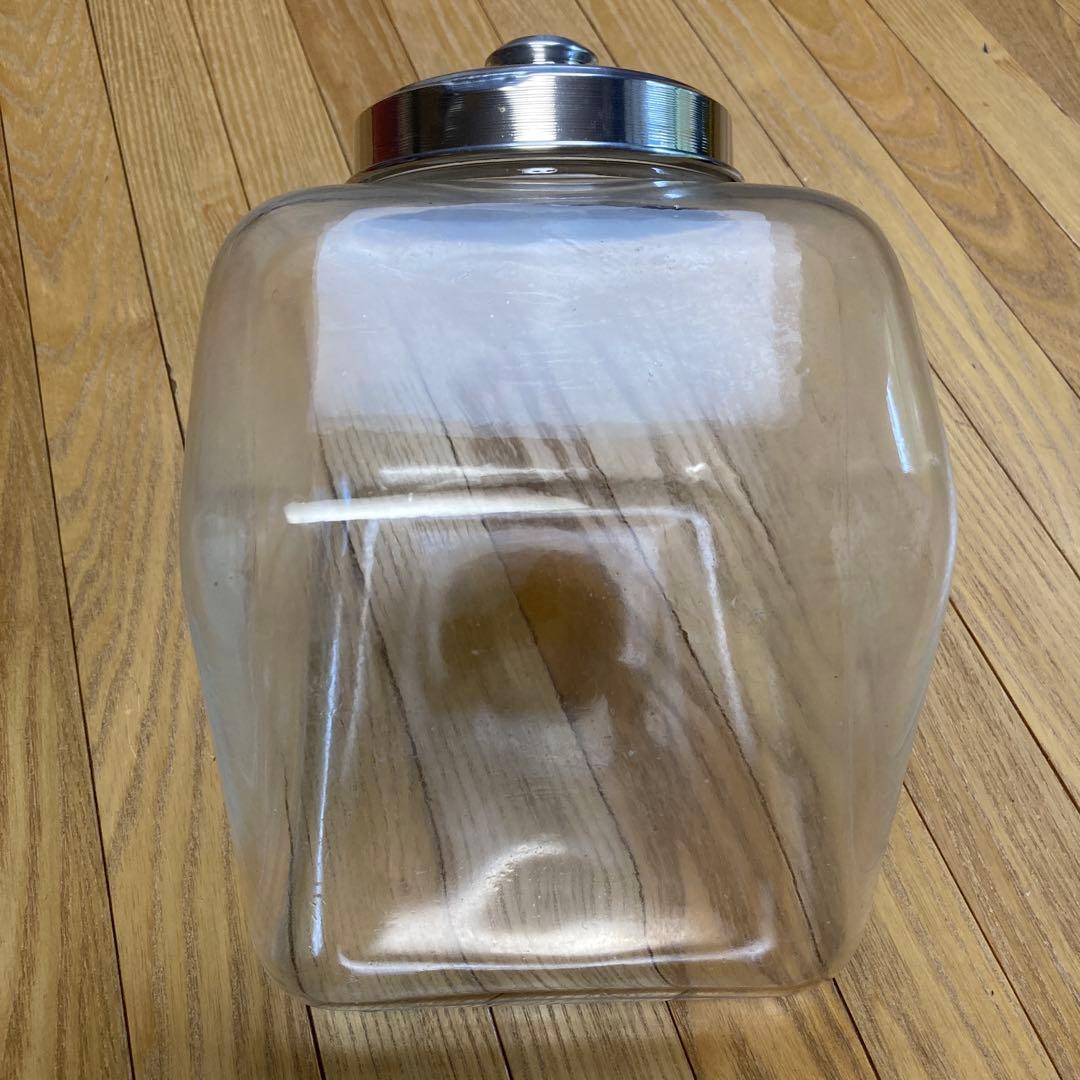 収納　ガラスケース　駄菓子屋　蓋付き　昭和レトロ　アンティーク　雑貨