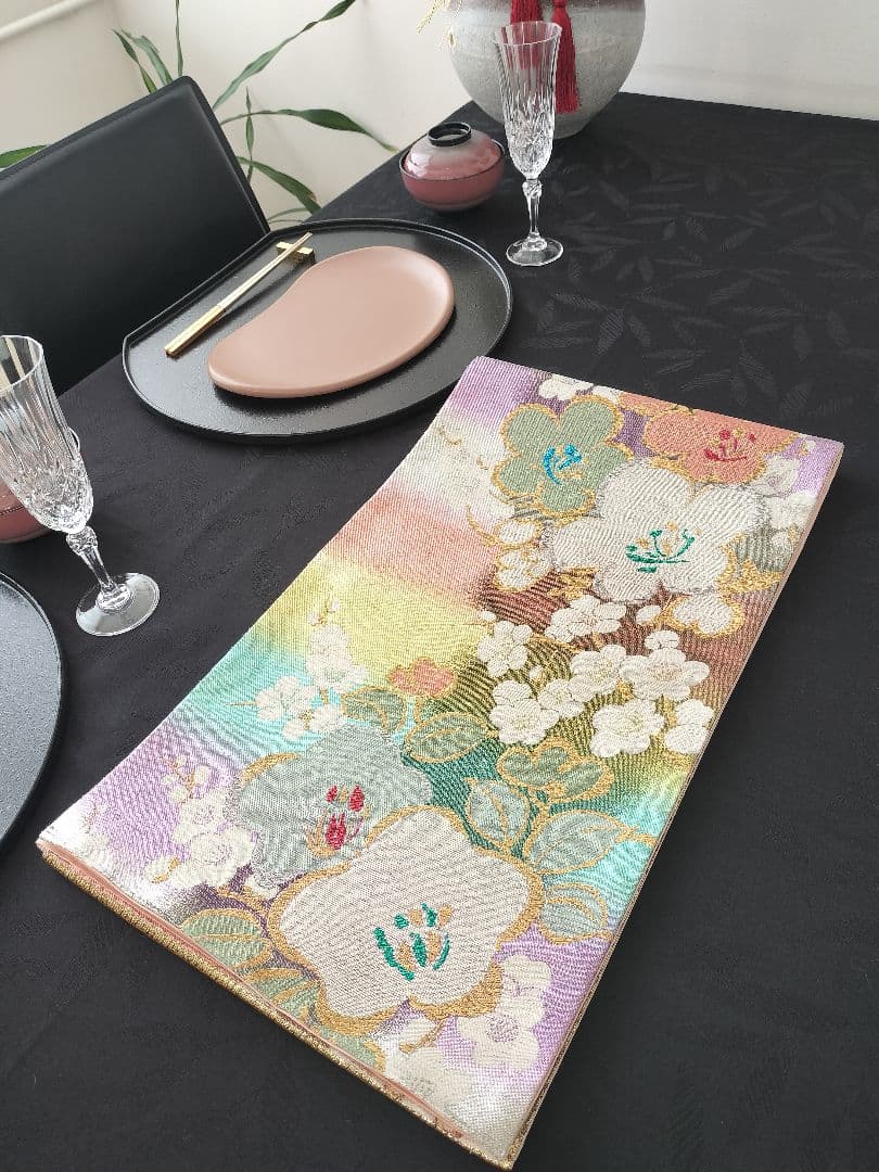 A962★逸品‼️春♡‼️ひな祭り‼️テーブルランナー2m16cm