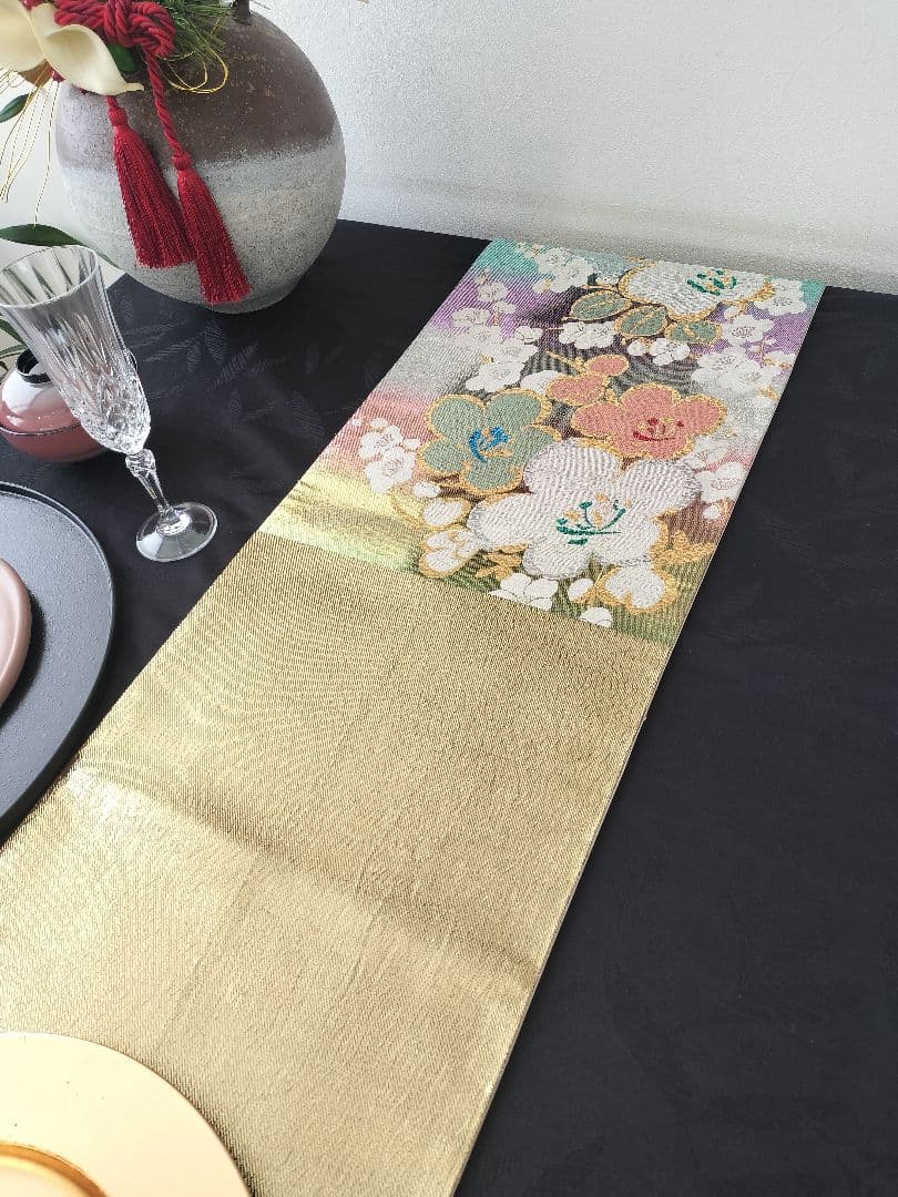 A962★逸品‼️春♡‼️ひな祭り‼️テーブルランナー2m16cm