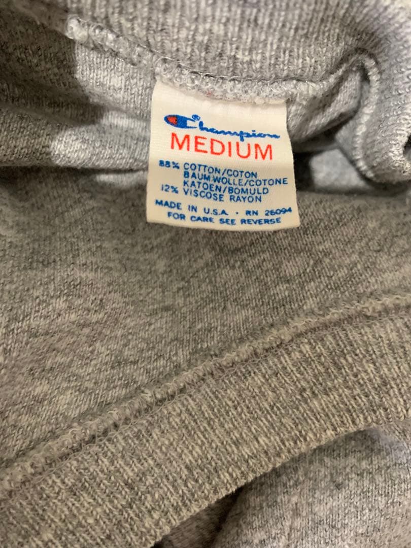 80s champion 88 霜降り フットボールT M