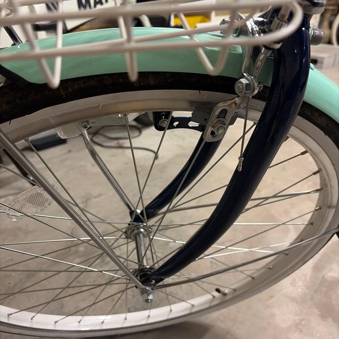 MARGI 子供用自転車 前カゴ付き