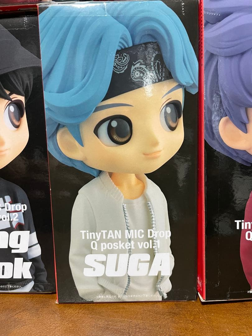 BTS TinyTAN MIC Drop Q posket フィギュアセット