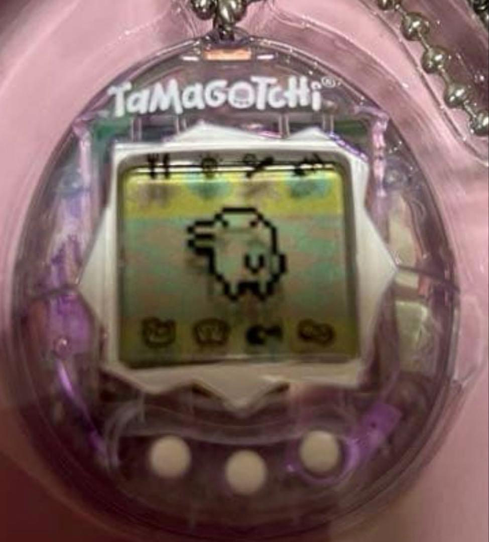 未使用★たまごっち 25周年　海外限定 オーロラスケルトン TAMAGOTCHI