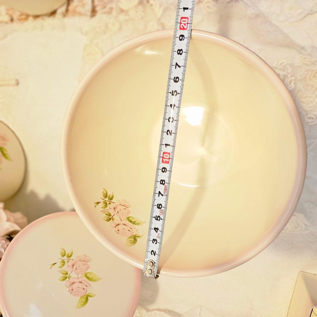 イマン imane ダイアナローズ 深ボウル ホーロー フレンチカントリー