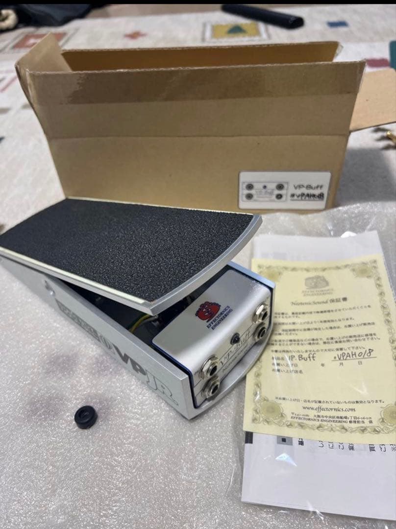 貴重！Neotenicsound VP高音質Buff 内臓ボリュームペダル