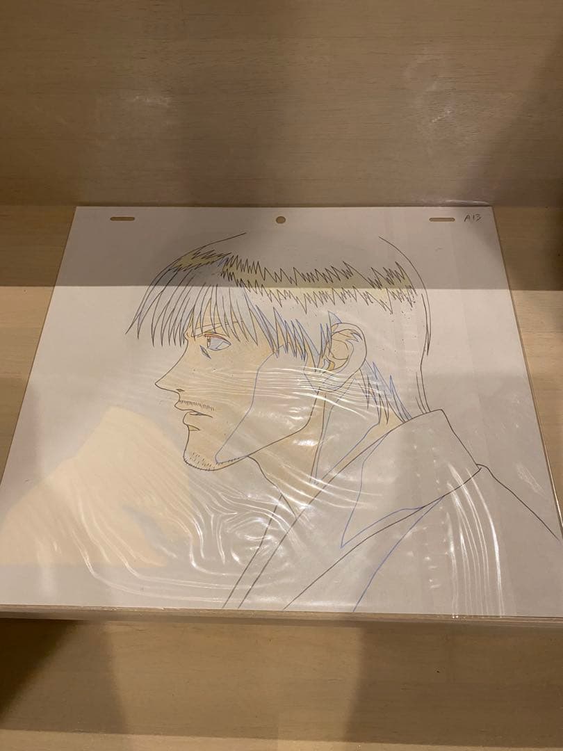 HUNTER×HUNTER 旧アニメ　セル画イズナビ 原画付き クラピカの師匠