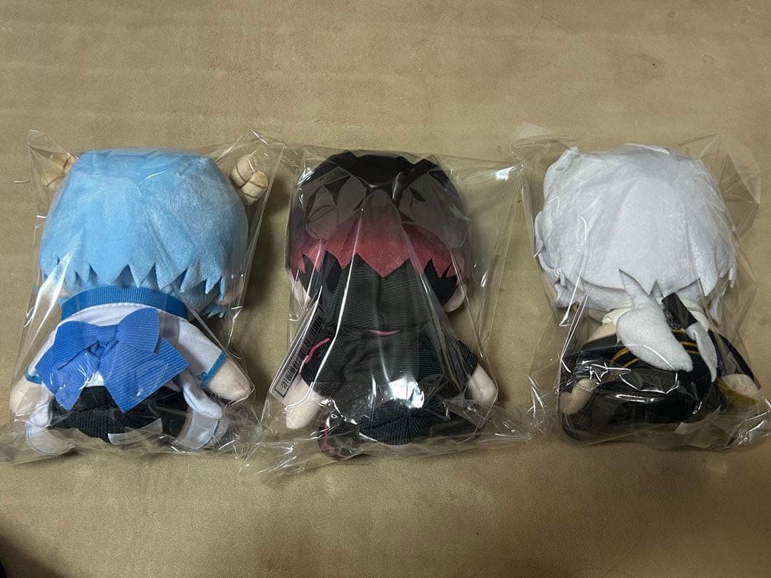 混血のカレコレ　ぬいぐるみ　カゲチヨ　ヒサメ　シディ　全3種コンプリートセット