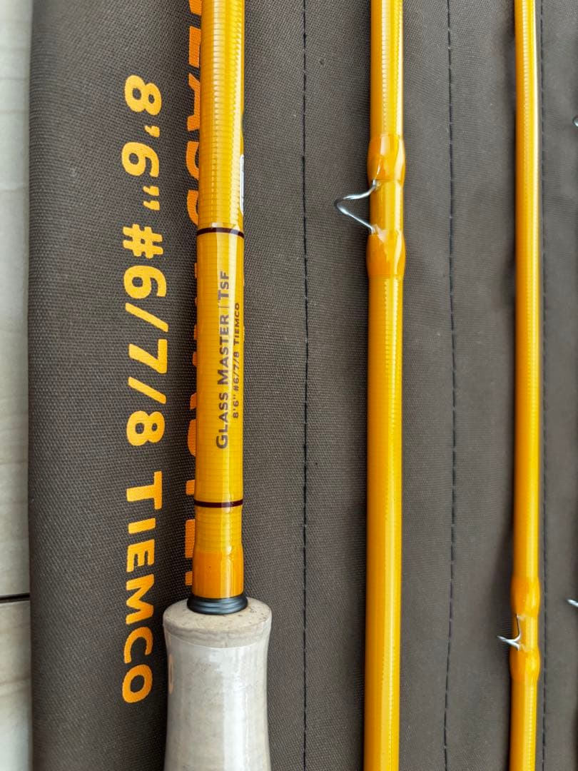 ティムコのニューモデル、Glass Master TSF　8'6\"　#6/7/8