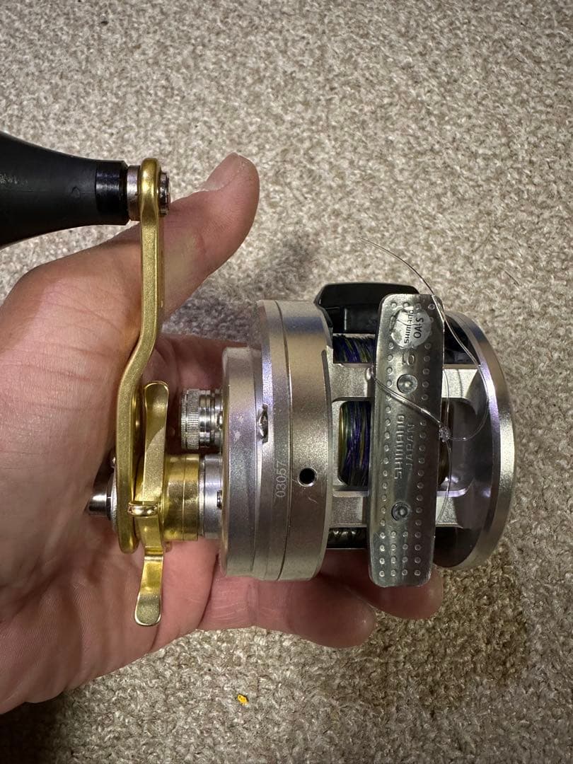 SHIMANO CALCUTTA 801F ベイトリール　左巻き