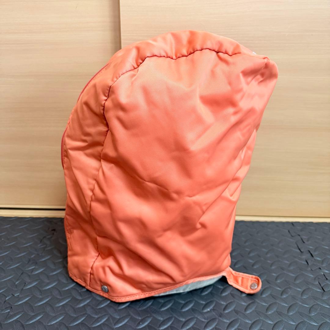 ONOFF キャディバッグ オレンジ 4分割 カート型 自立式 ゴルフ オノフ