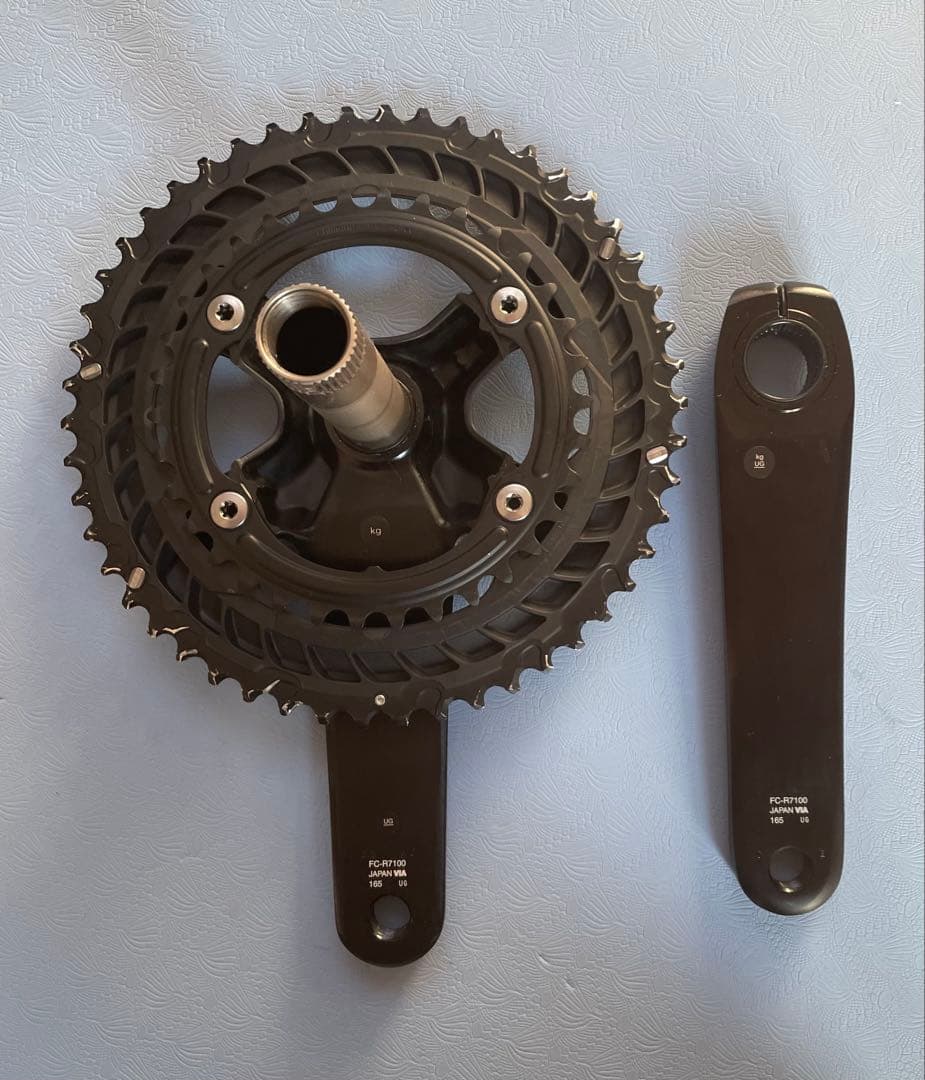 SHIMANO105 FC-R7100 12S 165mmクランクセット