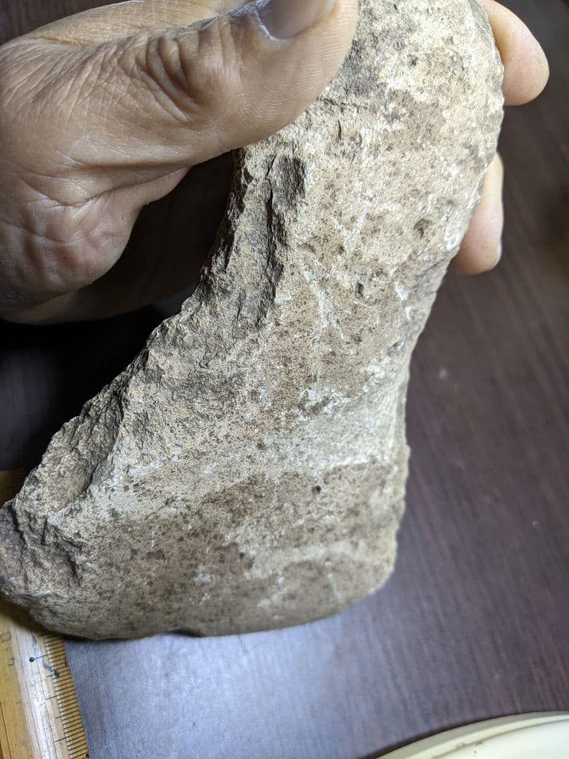 （a-25）古代石斧（旧石器時代）