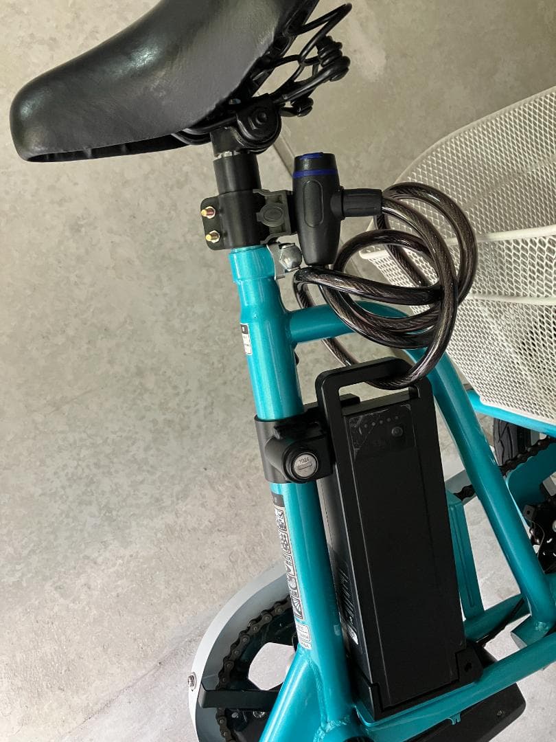 電動アシスト付き自転車 三輪車 本体 ミムゴ ミニ 18インチ 前後荷物カゴ