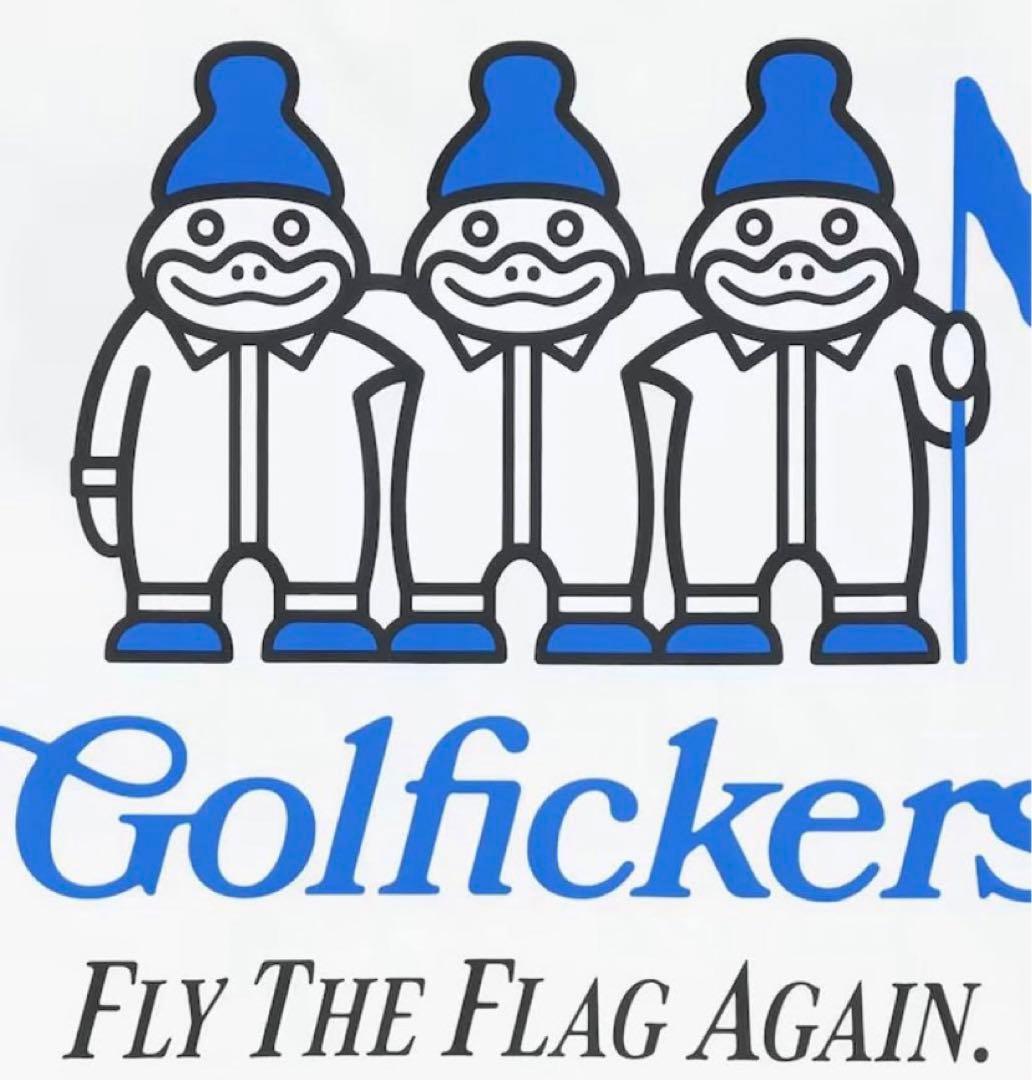 完売品 Golfickers 半袖T baycurrent コラボ　M ホワイト