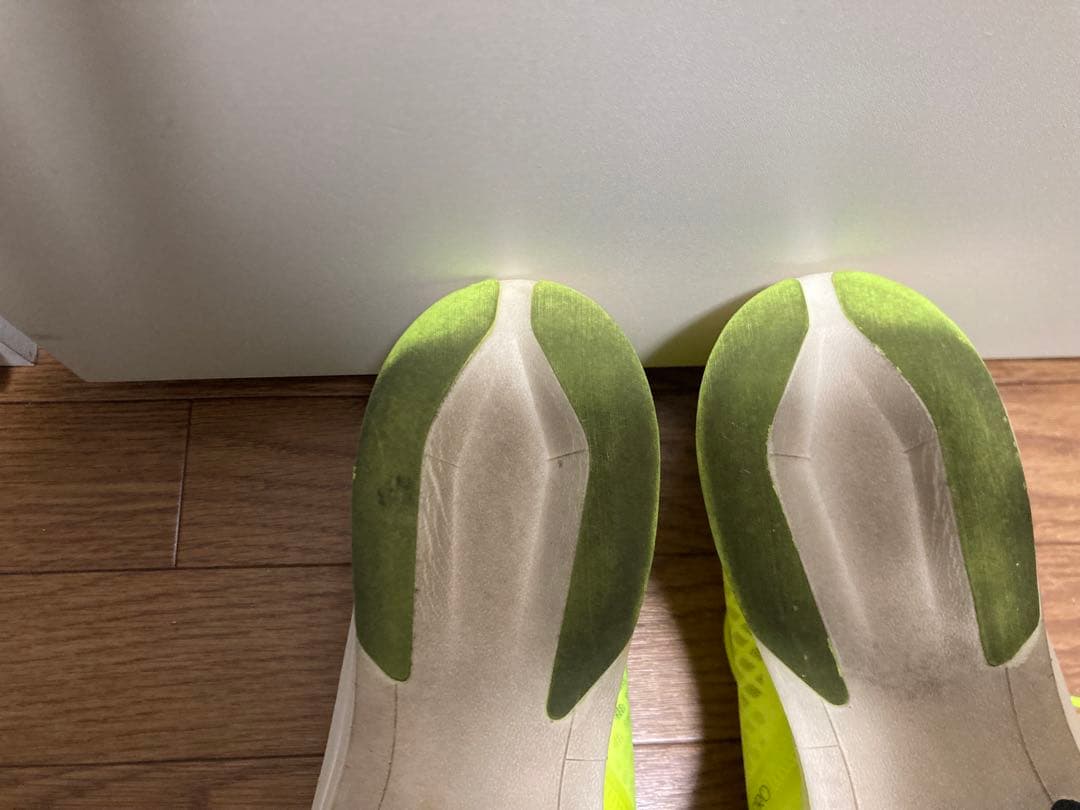 アディダス　アディゼロ　アディオスプロ初代　ソーラーイエロー　26.0極美品