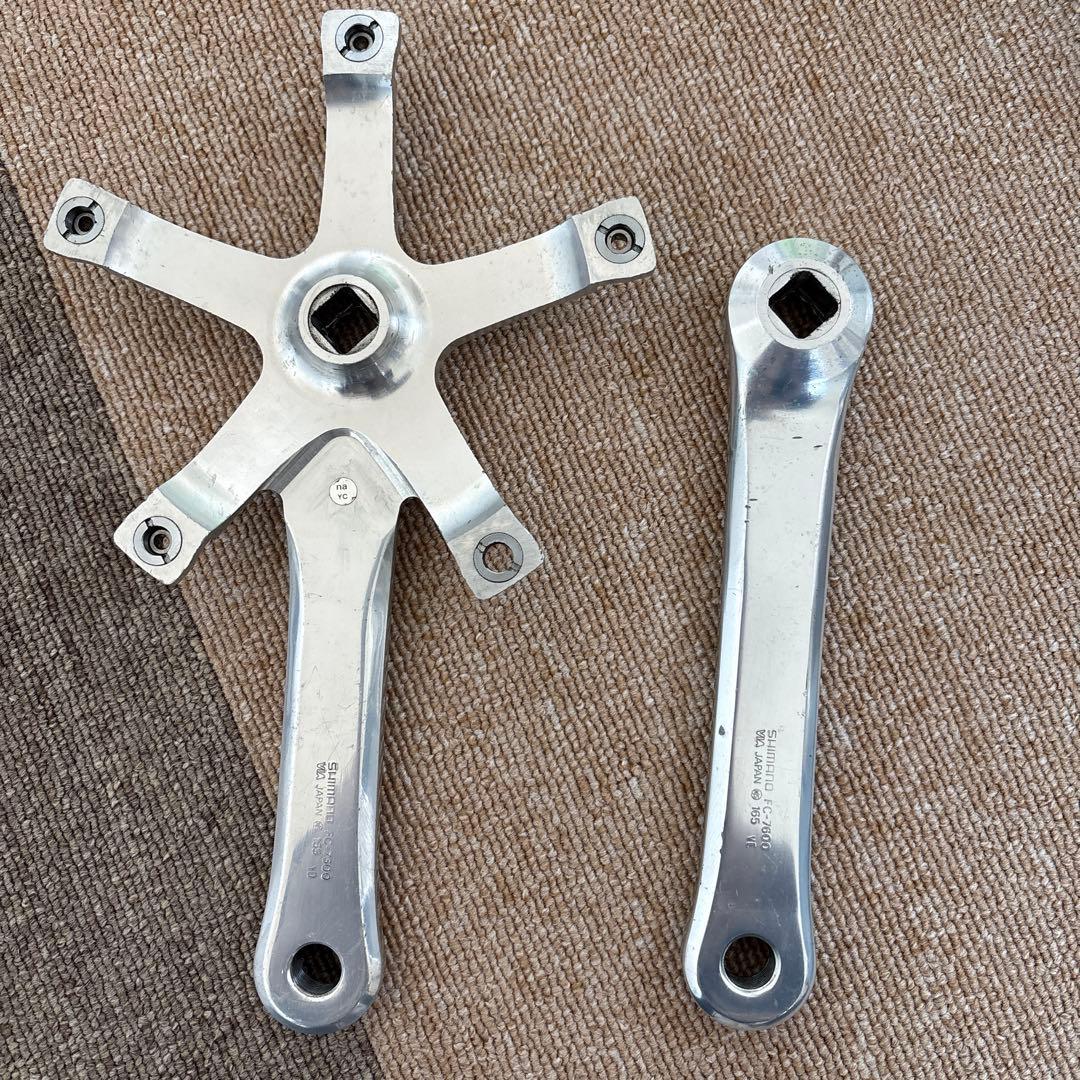 Shimano FC-7600 クランクセット 165mm
