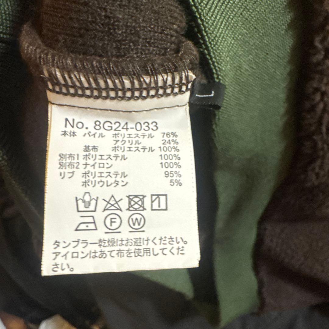メンズウェア 8gshoot BOA FLEECE HALF ZIP PULLOVER L