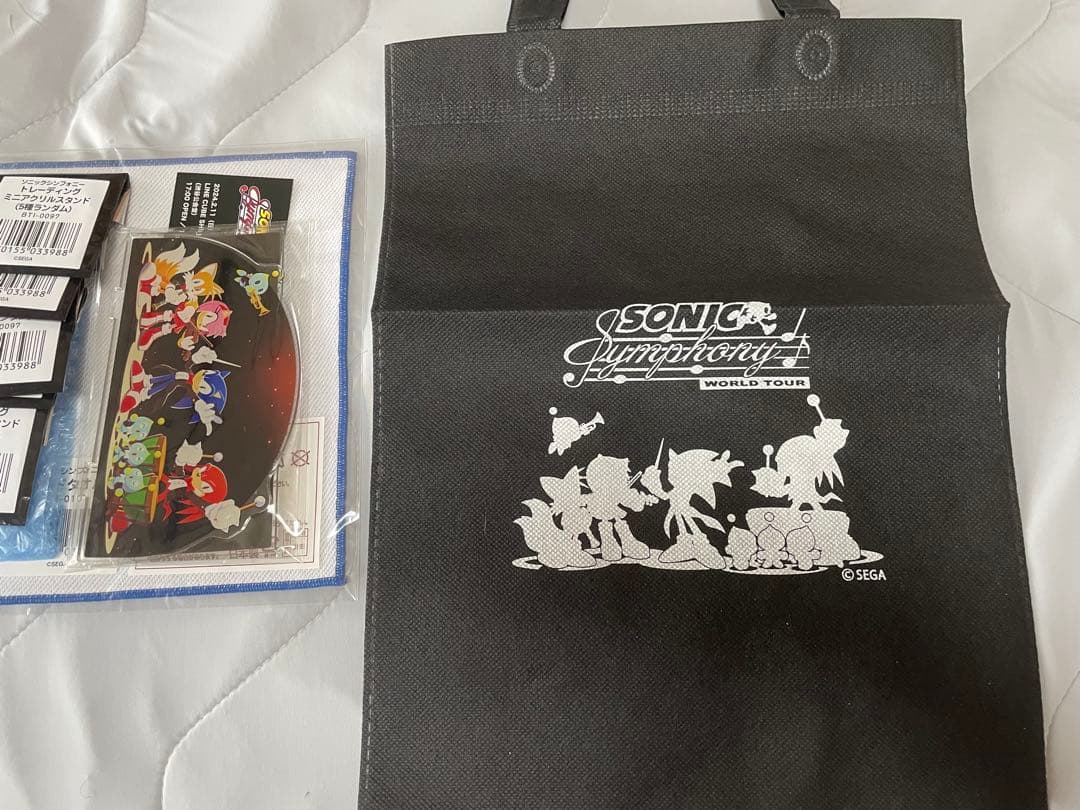 ソニックザヘッジホッグ　ソニックシンフォニーランダムアクリルスタンド　全種