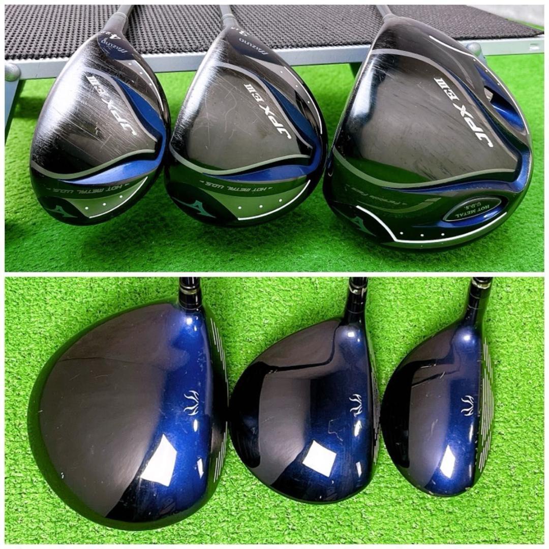 ミズノ JPX EⅢ ゴルフクラブ メンズセット 右打ち 12本 初心者 入門