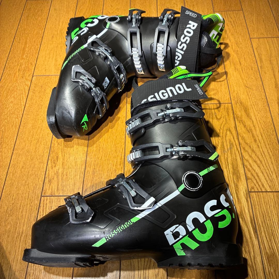 【値下げ】幅広ロシニョールSPEED80 27.0-27.5cm初中級