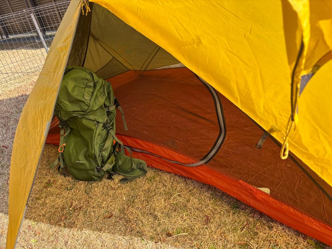 MSR HUBBA HUBBA ハバハバ　2人用　テント　グランドシート付き