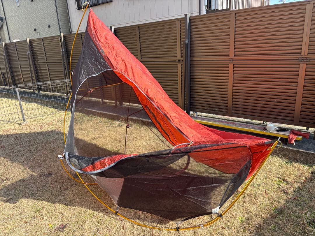 MSR HUBBA HUBBA ハバハバ　2人用　テント　グランドシート付き