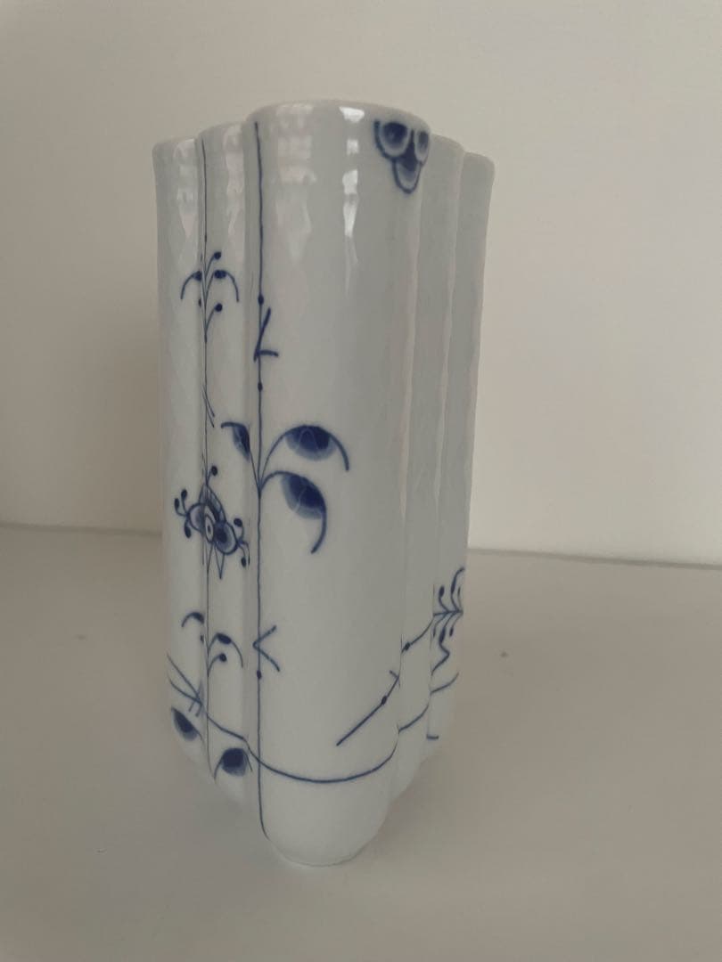 ロイヤルコペンハーゲン　ブルーパルメッテ　フラワーベース(花瓶)箱付き