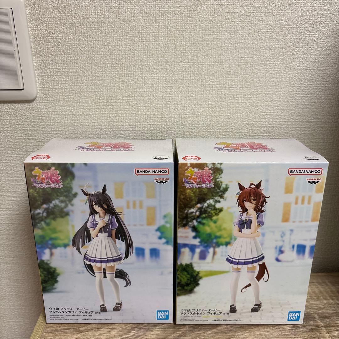 ウマ娘 マンハッタンカフェ アグネスタキオン フィギュア 制服