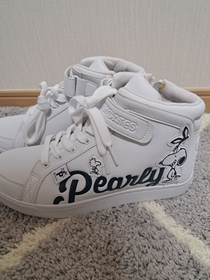 スヌーピー PEARLYGATES パーリーゲイツ ピーナッツ ゴルフシューズ