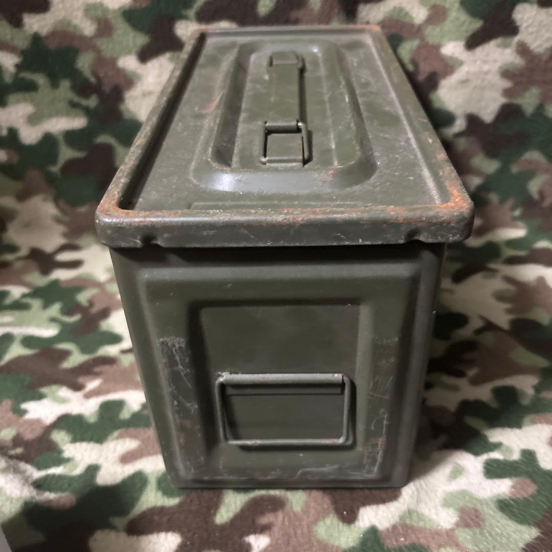 フランス軍　60s 70s CAL.50 AMMO BOX 弾薬箱　送料無料