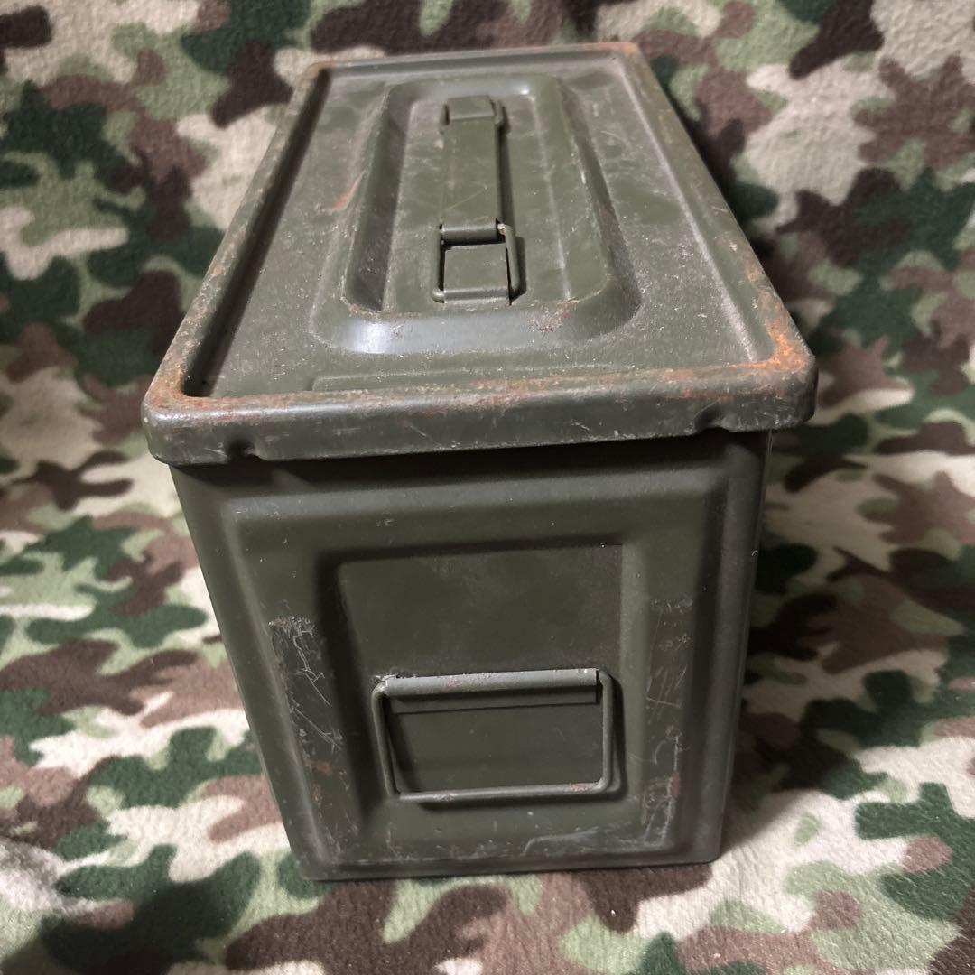 フランス軍　60s 70s CAL.50 AMMO BOX 弾薬箱　送料無料