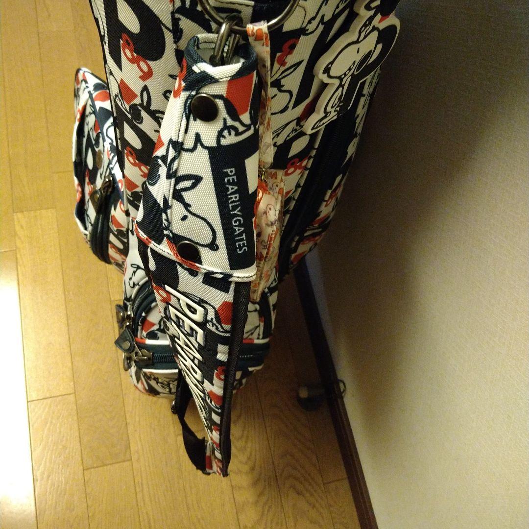PEARLY GATES SNOOPY柄 ゴルフバッグ