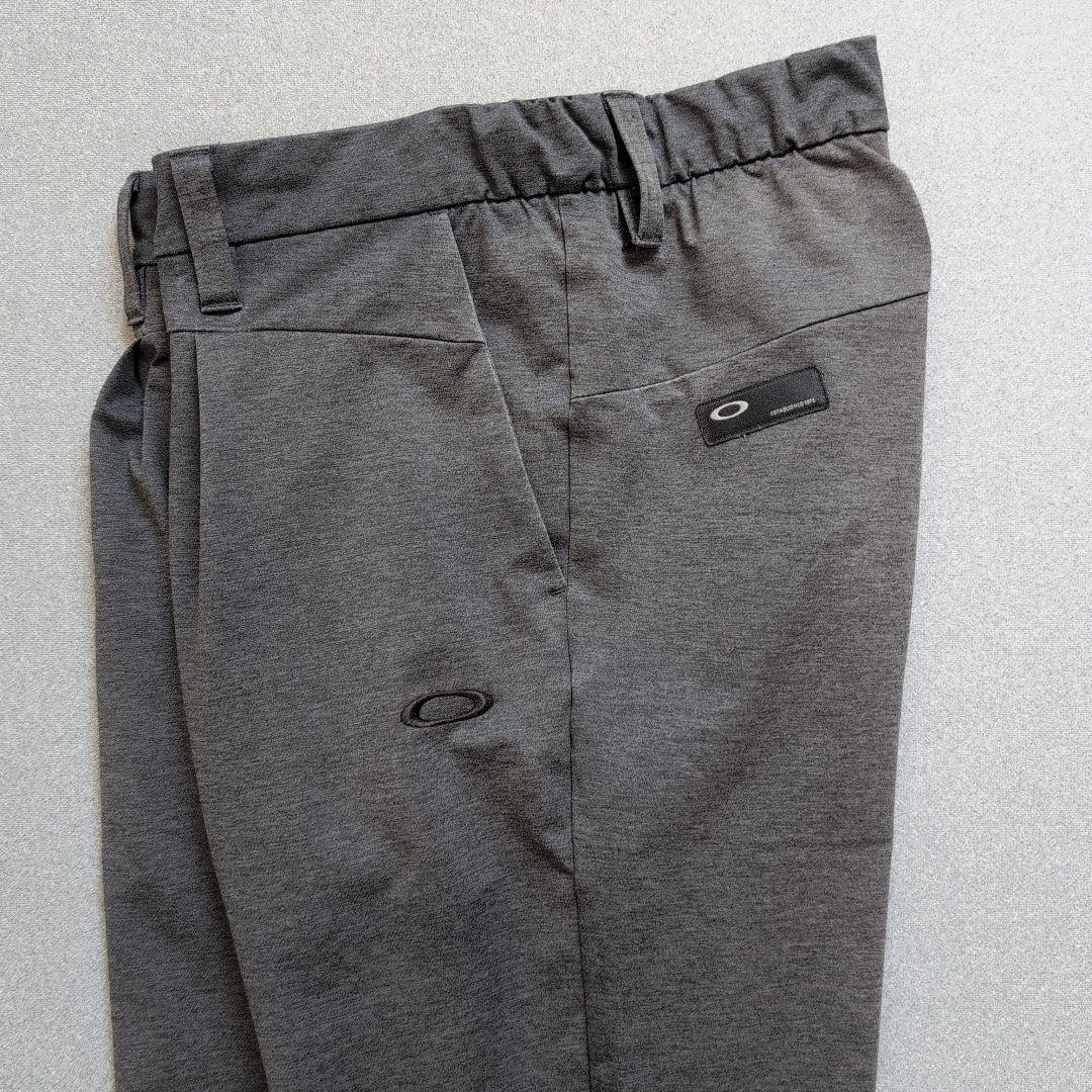【美品】オークリーゴルフ　スリムフィットジョガーパンツ　XL　グレー