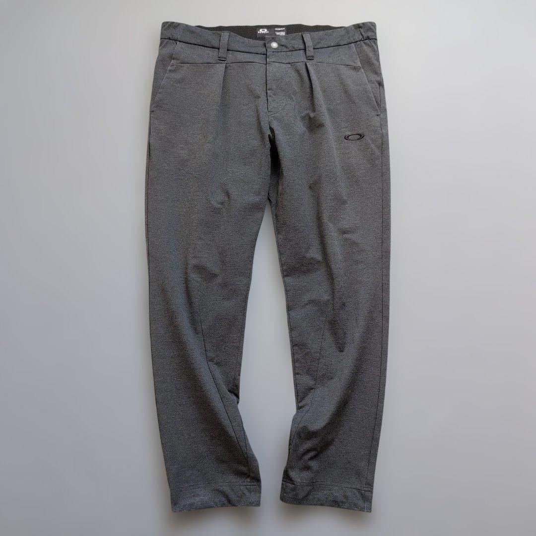 【美品】オークリーゴルフ　スリムフィットジョガーパンツ　XL　グレー
