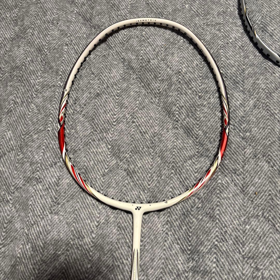 Yonex バドミントンラケット ナノレイ500 &マッスルパワー9long