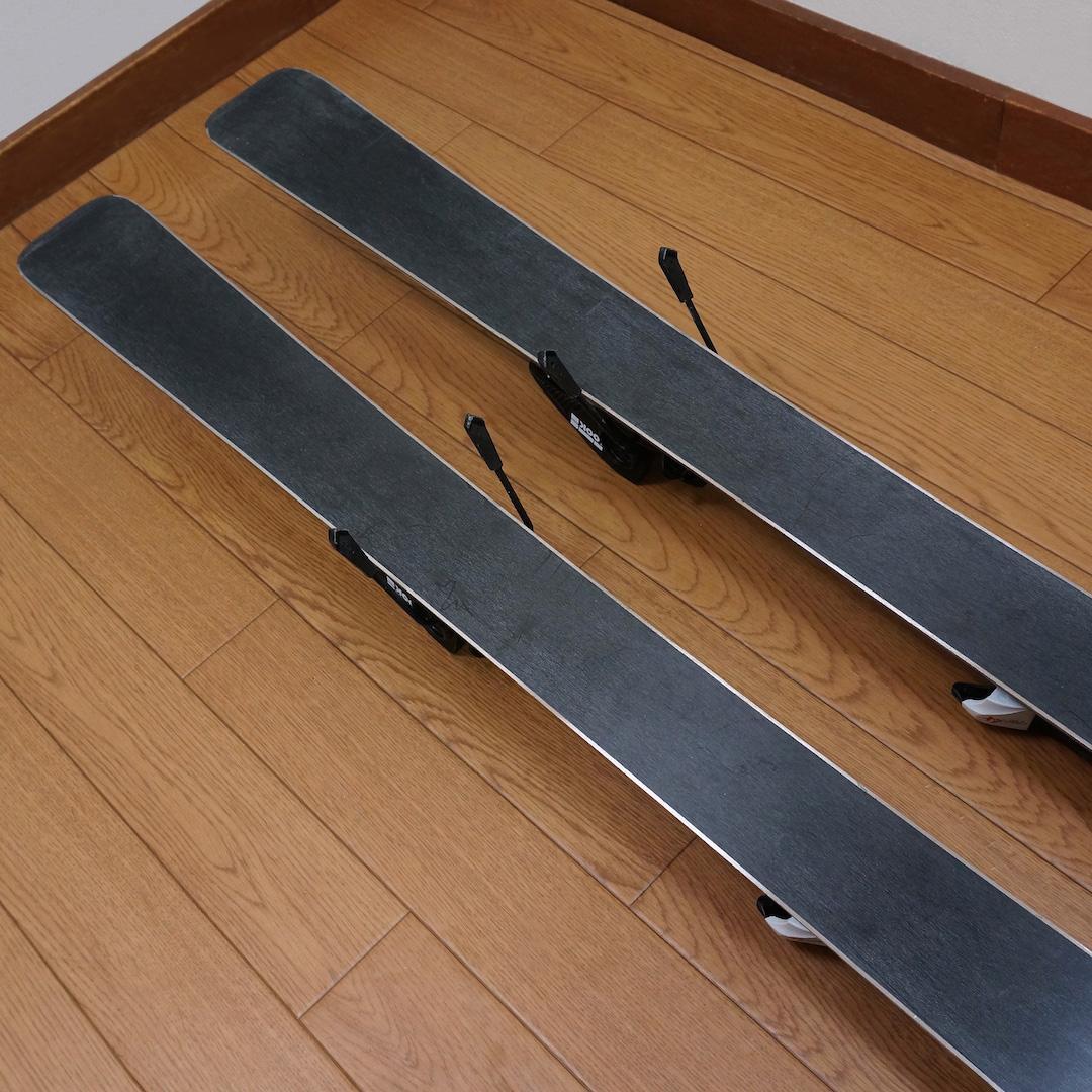 メンテ済 120cm 靴21cm SWALLOW スキーセット