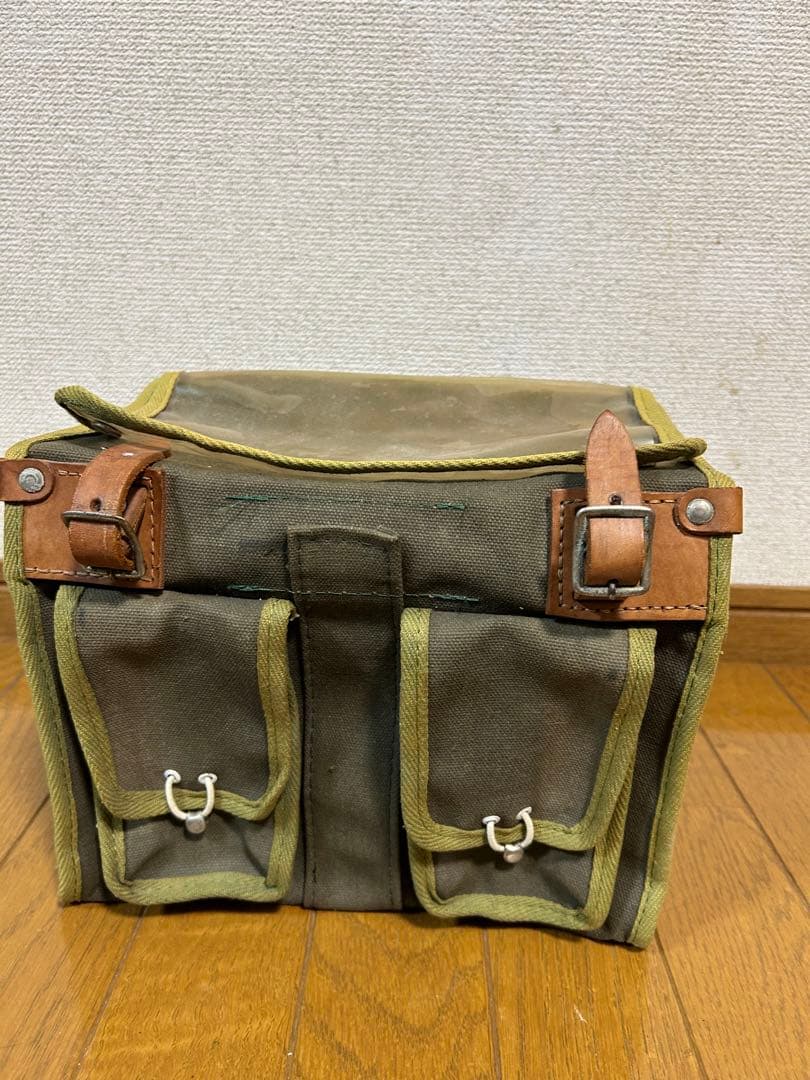 ランドナー用　帆布製フロントバッグ　【オニツカ Tiger】