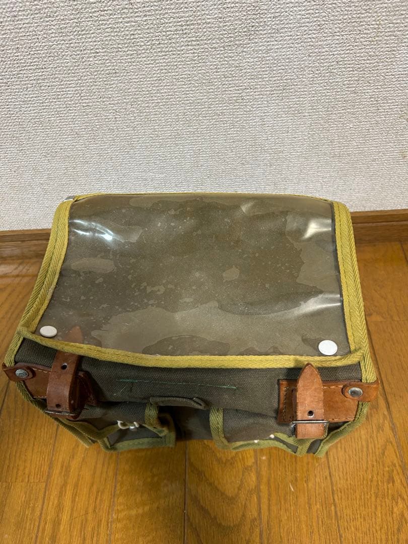 ランドナー用　帆布製フロントバッグ　【オニツカ Tiger】
