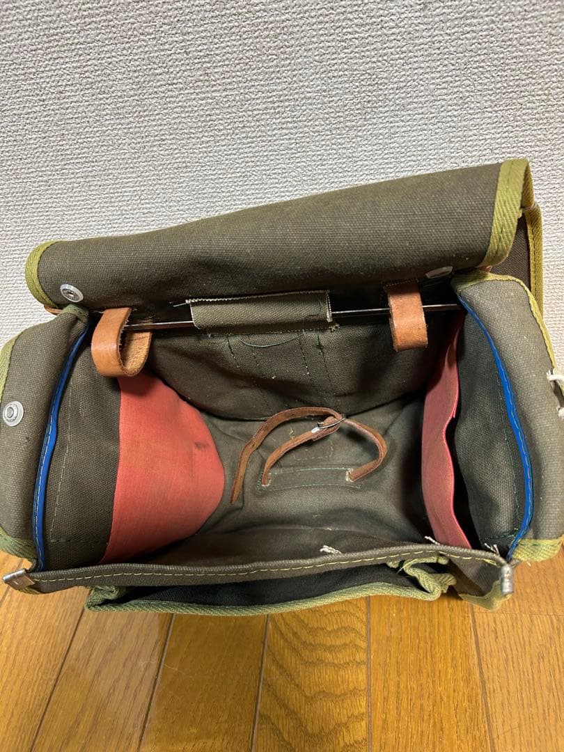 ランドナー用　帆布製フロントバッグ　【オニツカ Tiger】