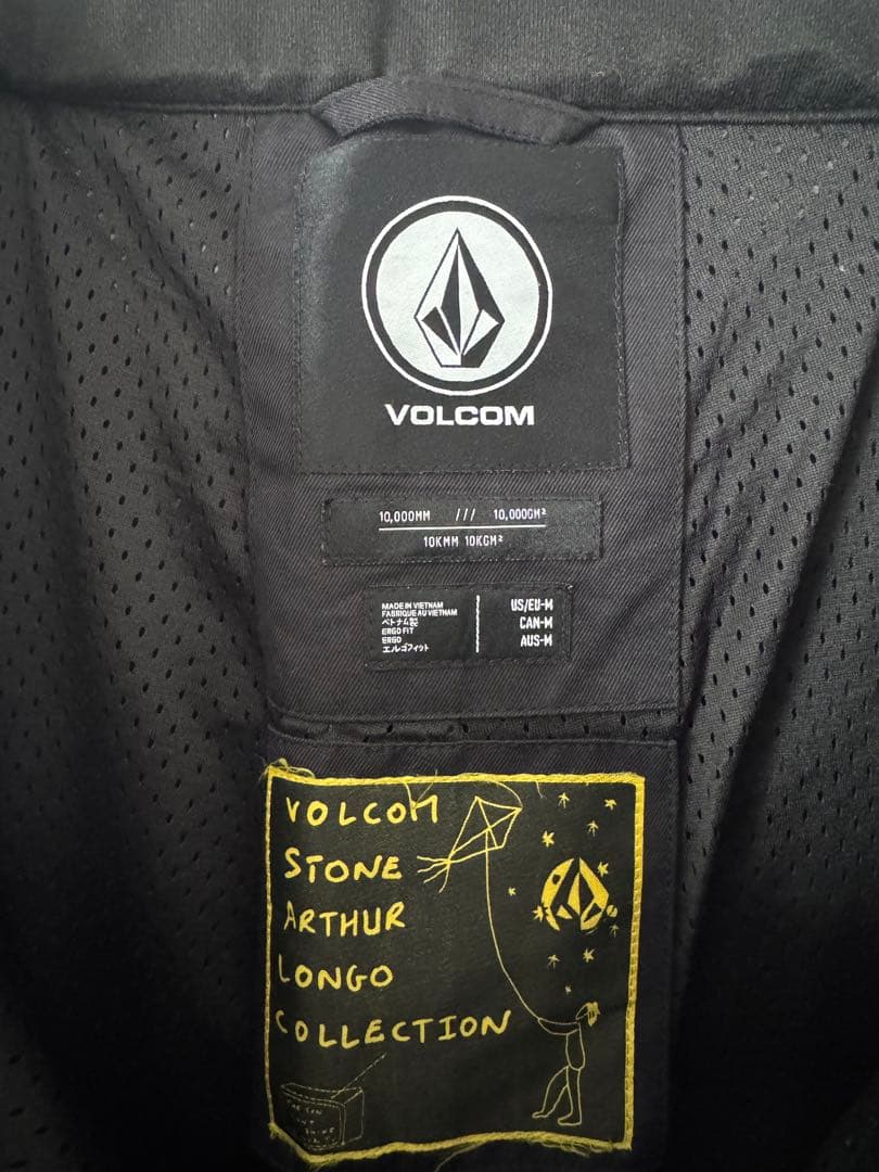 Volcom スノーボードウェア　黒