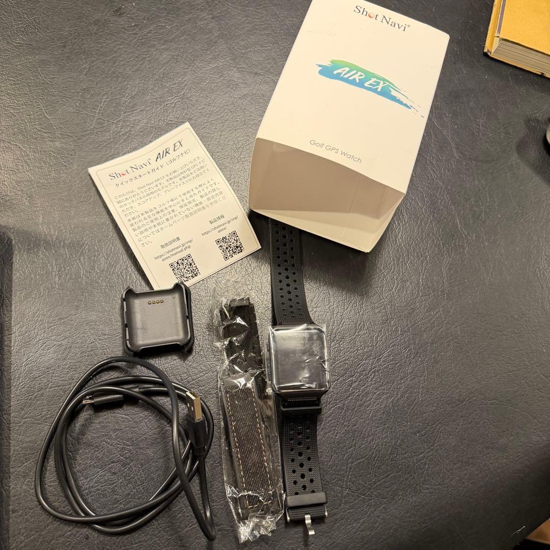 早い者勝ち★ほぼ新品★Shot Navi AIR EX GPSゴルフウォッチ
