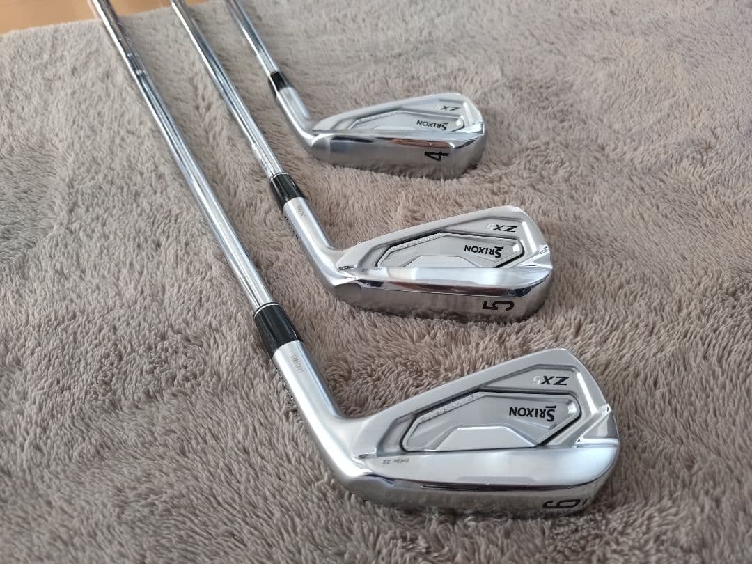 【ドロップ2B】【SRIXON】zx5 mkⅡ アイアンセット 9本