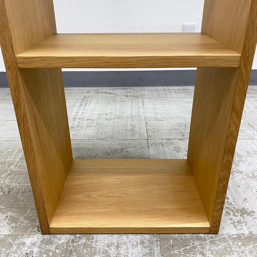 無印良品 スタッキングシェルフ 3段×1列 オーク材