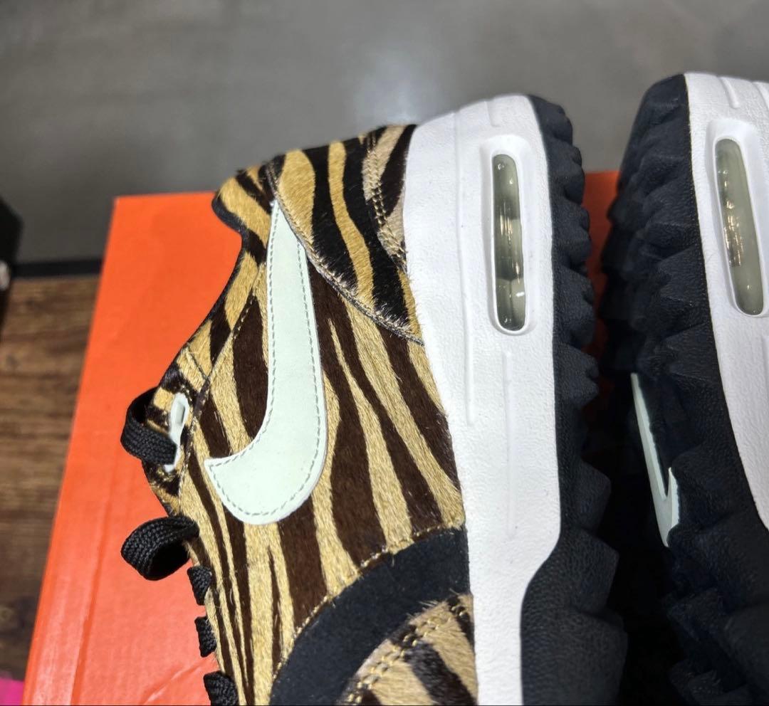 新品未使用 希少 Nike Air Max 1 アニマル　ゴルフシューズ