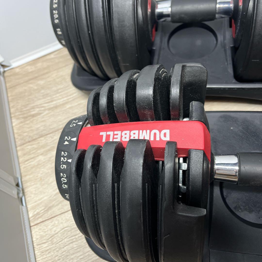 DUMMBELL 可変式ダンベル 24kg アジャスタブルダンベル②