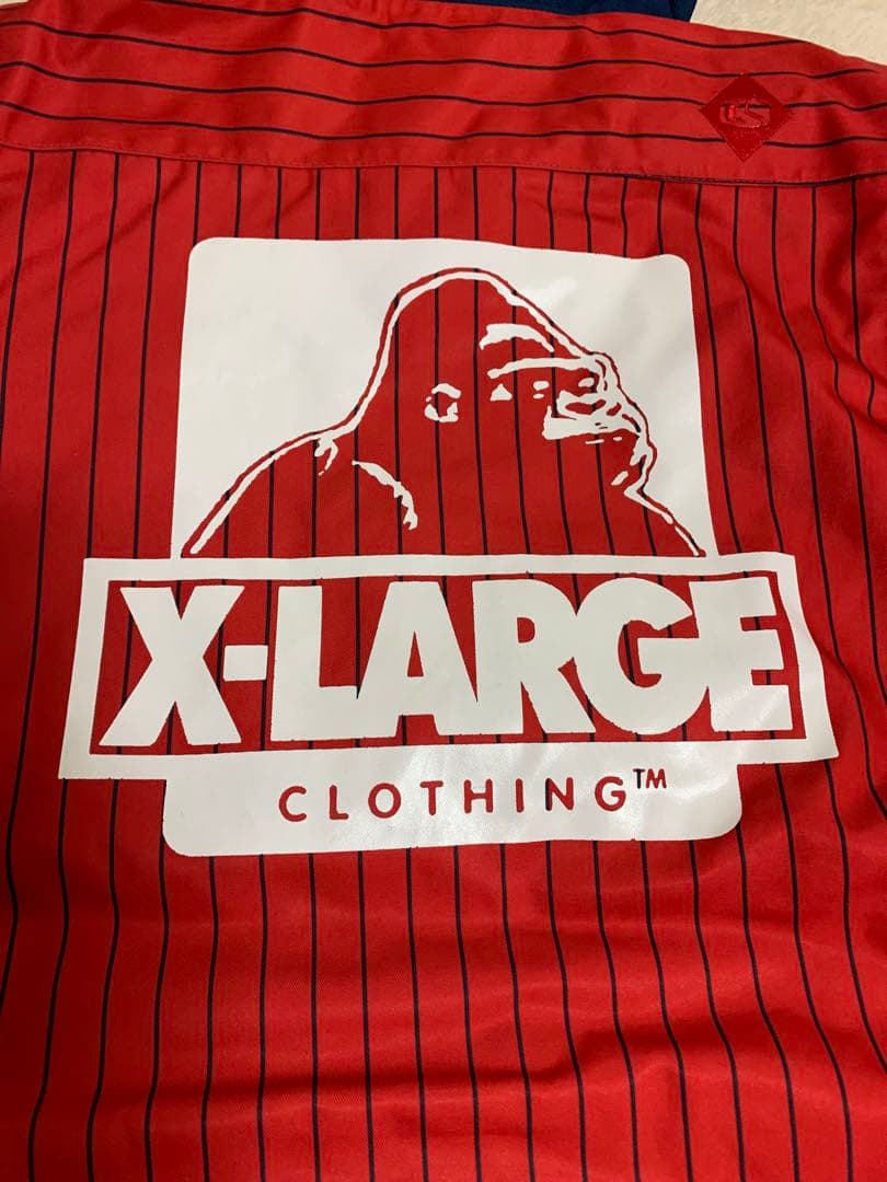 【X-LARGE】×【BON FIRE】 Ball Parkジャケット XS