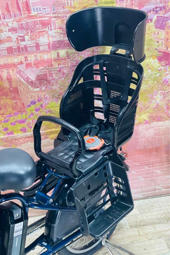 K2157 電動自転車ブリヂストン子供乗せ 20インチ 8.9Ah ブルー