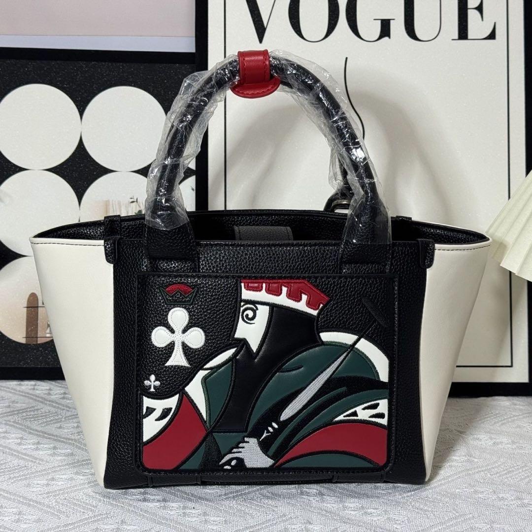 Malbon トランプデザイン バッグ　ゴルフバッグ2WAY ショルダー付