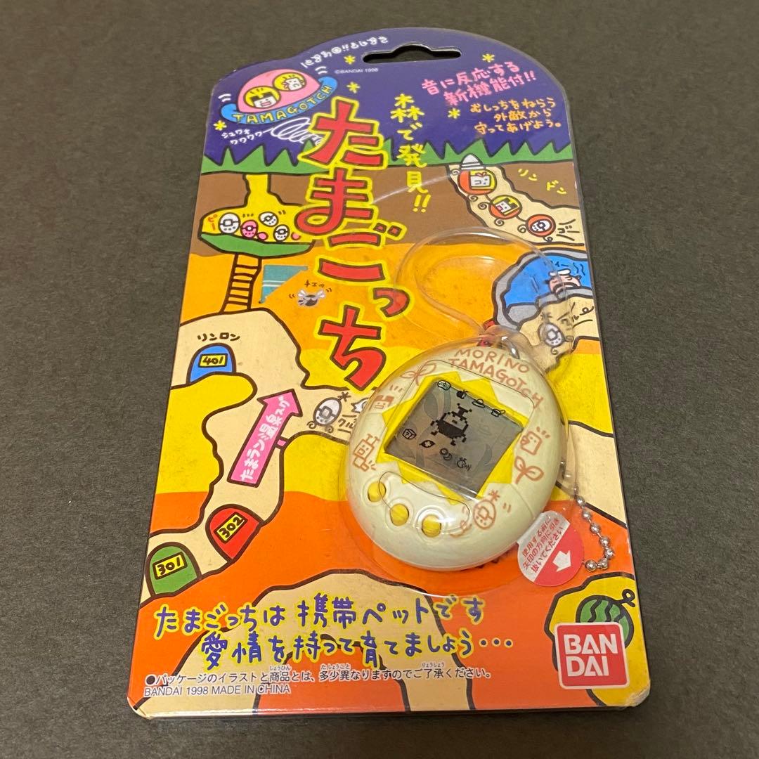 未使用品 森で発見!! たまごっち ホワイト